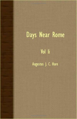 Preisvergleich Produktbild Days Near Rome - Vol II