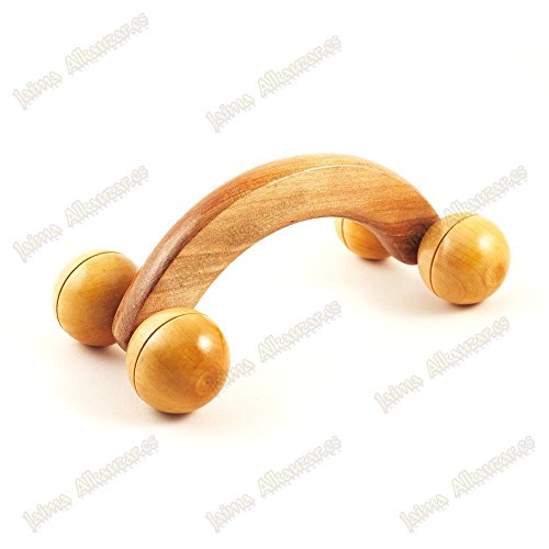 Masajeador Arco Ruedas - Madera - 16 x 7 cm
