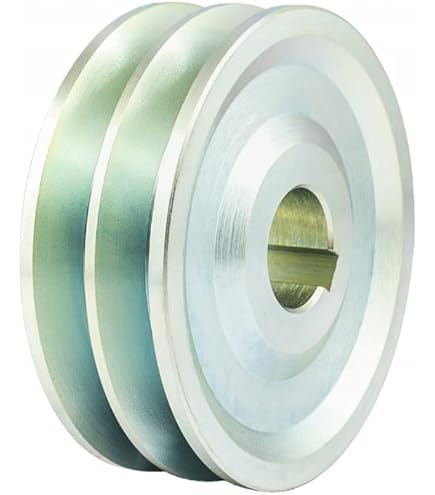 V snaar Poelie voor het Geleiden van de V snaar bij Zitmaaier - Frontmaaier - Tuintrekker, Buiten 76,2 mm, Binnen 17-12,7 mm, Hoogte 20 mm, Poelie voor het Spannen van