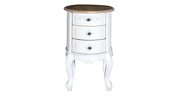 Shabby Chic Drum Chest Of Drawers Amazon Co Uk Kitchen Home