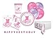 Produktbild Rosa Ballerina-Party Supplies Kit für 8