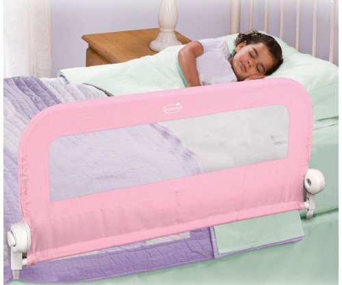 Summer Infant Fold Down Single Bed Rail (Pink)
