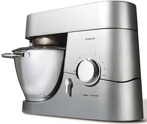 Kenwood Chef Titanium KM010 4.6 Litre Kitchen Machine, 1400 Watt, Titanium