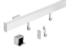 Naber Alto Set. Relingsystem, 900 mm edelstahlfarbig