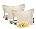 Produktbild Gesundheitskissen.at Zirbelino® 2 Stück Bio Zirbenkissen (22x34cm) + 2 Stück Bio Zirbenöl (10ml)