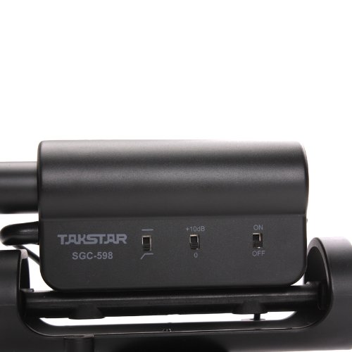 TAKSTAR - Shotgun Microphone st r o pour CANON NIKON PENTAX OLYMPUS PANASONIC DSLR vid o cam ra DV TAKSTAR - Shotgun Microphone st r o pour CANON NIKON PENTAX OLYMPUS PANASONIC DSLR vid o cam ra DV
