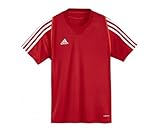 ADIDAS Junior T12 ClimaCool Tee, Red, XXS