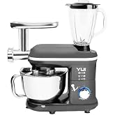 Yui M120 Multi-fonksiyonel 3'&uuml; Bir Arada Stand Mikser Kıyma Setli Ve Blender &Ouml;zellikli