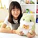 Produktbild BAONZEN Kleine Hamster Puppe Plüschtiere Puppen Fat Rats Puppen Kinder Geburtstagsgeschenke Mädchen 45 cm, 3