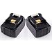 Produktbild 2X ATC 18V 3000mAh Li-ion Wiederaufladbarer Werkzeugakku Ersatzakku Für Makita BL1830,BL1815,BL1835,194204-5,194205-3,194309-1,LXT400