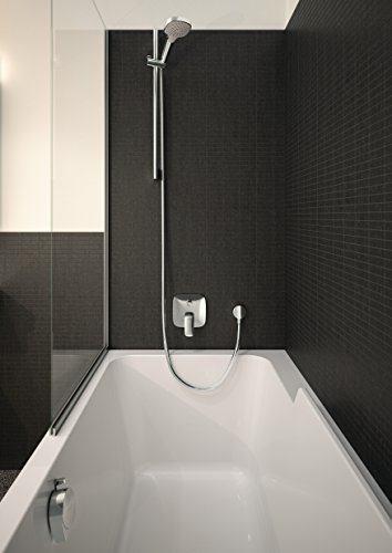 hansgrohe Logis Unterputz Einhebel-Wannenmischer, 2 Verbraucher, chrom - 2