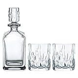 Spiegelau & Nachtmann, Whisky-Set, 3-teilig, Karaffe mit 2 Gläsern, Kristallglas, Shu Fa, 101040
