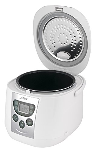 KeMar KRC-140 Multifunktionskocher, BPA-frei, Reiskocher, Dampfgarer mit Warmhaltefunktion - 4