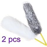 2x Demarkt Katzenspielzeug mit Plüsch Stock für Katzen