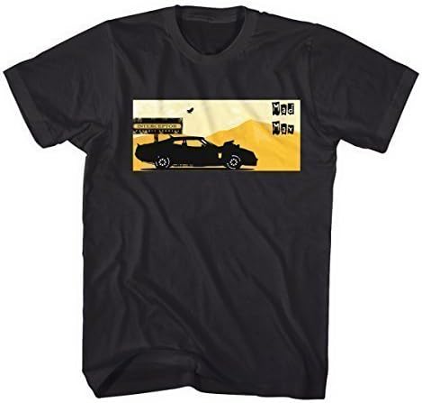 Monkey PrintMen's T-Shirt Mad Max Car Interceptor Hot Rod Movie Fury Cinema