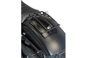 Porte-bagages noir Dyna Street Bob (année de construction 2006-2017) et Wide Glide (année de construction 2010-2017) Harley Davidson. Buffalo Bag.