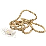 Länge des Seils: ca. 2 Meter MIK funshopping Seil mit Lichterkette 20 LEDs Shining Rope 2m