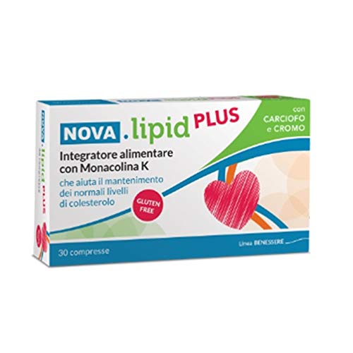 Nova Lipid- Integratore Alimentare Per Il Controllo Dei Livelli Di Colesterolo - 30 Compresse