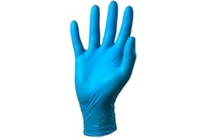Nitrex Sensitive Nitrile Powder-Free Blue Examination Gloves, Small (Box of 200)