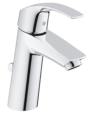 GROHE Robinet de Lavabo Eurosmart Clapet de Vidage Bec Medium Ecojoy 23322001 (Import Allemagne)