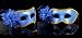 Produktbild Partymaske No6, Clubmaske, Sexy Augenmaske, Fasching, Venezia, Farbe blau