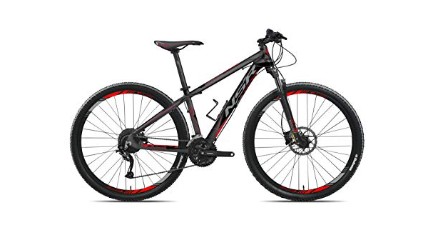 Tecnobike NSR X.PRO Hardtail 29' Alluminium High Performance - all Around  MTB - Shimano 27 Speed - Antracite/Rosso - Large : Sport e tempo libero
