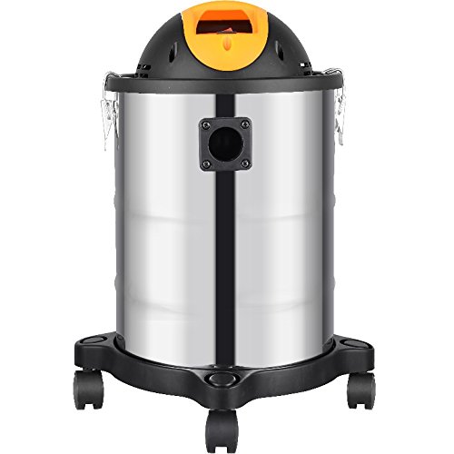Syntrox Germany 1600 Watt Edelstahl 18 - 20 Liter Aschesauger mit Motor Feinstaubsauger Aschestaubsauger