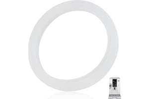 DORART HOME Joints en Silicone Pour De'Longhi Machine à Café Anneau d'étanchéité, Joint Cafetiere Blanc Pièces Détachées Compatible Pour DEDICA EC680/EC685, EC820 EC850 EC860 et SMEG ECF01