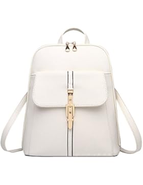 MissFox Vintage Reißverschluss Britische Art Mädchen Rucksack Für Die Schule