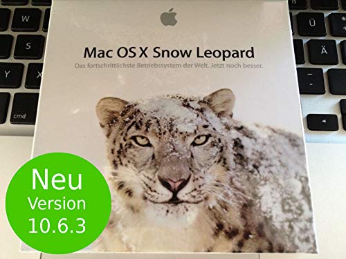 Preisvergleich Produktbild Apple Mac OS X 10.6.3 Snow Leopard auf DVD