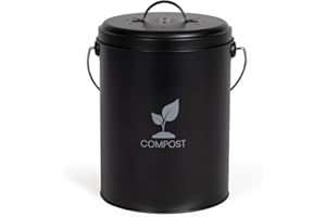 Livoo - Secchiello per compost da cucina, 6 l, MES154N