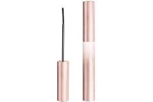 Mascara/mascara med liten precisionspensel för fina korta ögonfransar, klumpfri, fläcksäker, långvarig, vattentät, naturlig