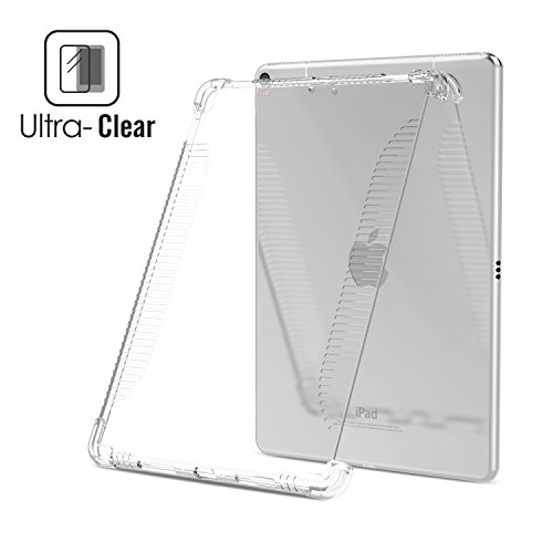 MoKo Hülle für iPad Pro 10.5 Zoll 2017 – Soft Flexible TPU Kristall Klar Schale Schutzhülle Stoßdämpfung Crystal Case Cover Durchsichtig für Apple iPad Pro 10.5 Tablet, Transparent - 2