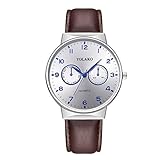 IG Invictus YOLAKO Herren Casual Quarz Lederband Newv Armbanduhr Analoge Armbanduhr YOLAKO Yk128 Mode Gürteluhr Mode Uhr