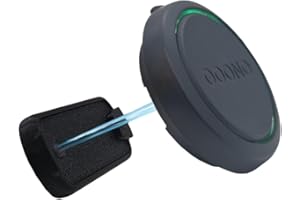 Kstar Magnetische Halterung für OOONO NO2 CO-Driver - stark Selbstklebende Halterung mit 3M Klebepad für eine Flexible Montage am Amaturenbrett. UV- und hitzebeständig - Made in Germany.