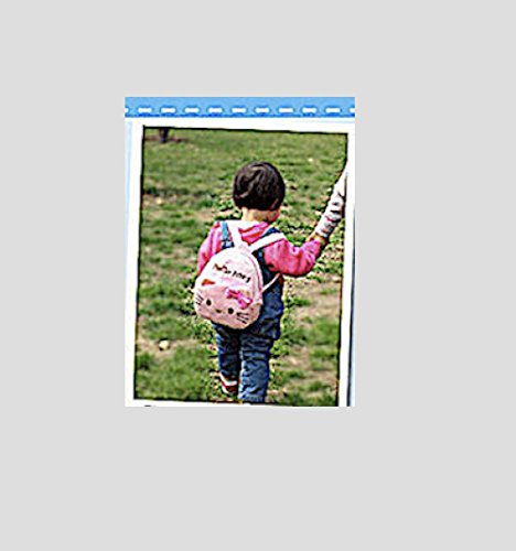 KIDDYBO Sac à dos enfant bébé fille garçon crèche école maternelle cartable animaux (Hello kitty rose)