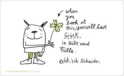 Frühstücksbrettchen "Glück in Hülle und Fülle"