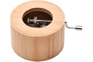 Spieluhr aus Bambus mit dem Folksong: Auld lang syne - music box von Kurbelwerk green-line, Classic-Edition