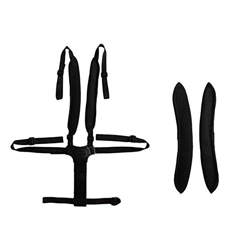 Preisvergleich Produktbild Kinder Kinder Portable Fütterung Sicherheitsgürtel Dreirad Trolley Baby Auto Esszimmerstuhl Baby Trolley Sitzgürtel , black