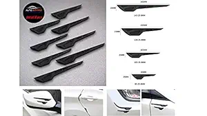 AutoBizarre Car Anti-Scratch Anti-Collision Bar Door Guards for Car Door Protection and Car Decoration ( Set of 8 pcs ) - Compatible with All Cars
