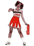 Femme Cheerleader costume de zombie (taille M)
