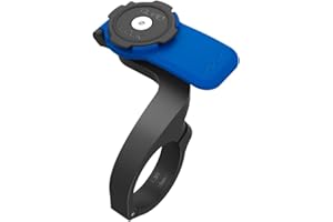 QUAD LOCK Out Front Lenker Fahrrad Handyhalterung (V3) für iPhone, Galaxy, Pixel und Universal-Adapter