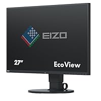 Eizo EV2750-BK 68,5 cm (27 Zoll) Monitor (DVI-D, HDMI, USB 3.0, DisplayPort, 5ms Reaktionszeit, Auflösung 2560 x 1440) schwarz