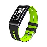 Following Fitness-Tracker, Herzfrequenz-Monitor, Aktivitätstracker mit angeschlossenem GPS-Tracker, Schrittzähler, Schlaf-Monitor, IP67, wasserdicht, Schrittzähler, Smart-Armband