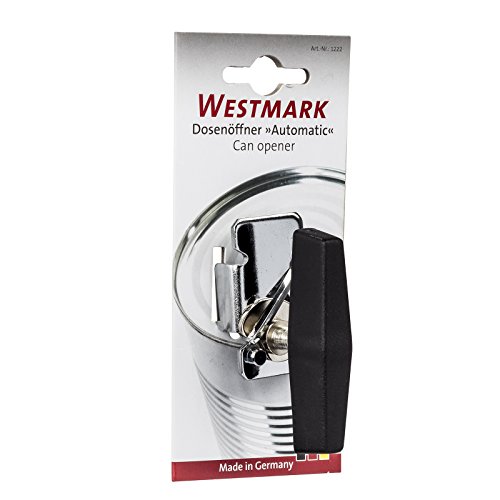 Westmark Dosenöffner, Länge: 7,8 cm, Stahl/Kunststoff, Monopol, Automatic, Schwarz, 12222270 - 4