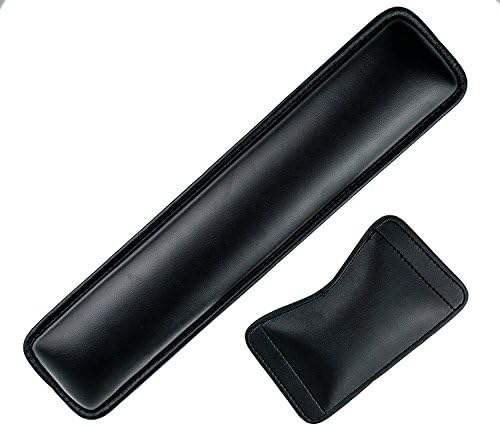 ( 2 Pack) Keyboard &amp; Mouse Wrist Rest Support Combo, Ergonomic Wrist Cushion Pad with Memory Gel Foam for Computer/Notebook/Laptop, Perfect Relieve Tool for Office Worker and Gamer