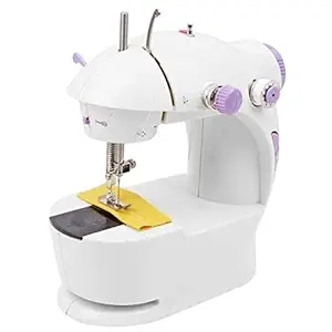 KIKI Multi Electric Mini 4 in 1 Desktop Functional Household Sewing Machine for Home