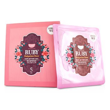 Koelf Hydro Gel Mask Pack - Ruby (Bulgarian Rose) 5x30g/0.1oz