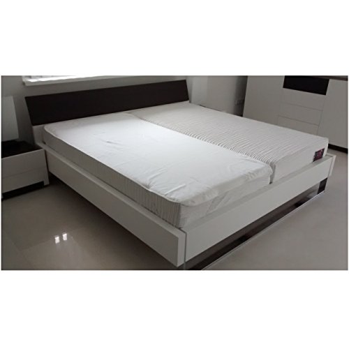 Dobnig Molton Matratzenauflage PE/PP Weiß 626916 Matratzenschoner Wasserdicht Matratzenschutz Betteinlage Inkontinenz Spann-Auflage 140×200 cm - 3