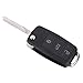 Imported 3 Button Flip Remote Key Car Shell Case & Screwdriver for VW Volkswagen RS.345.00